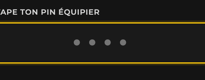 📱 capture · tuile Service Maintenance App en haut du hub